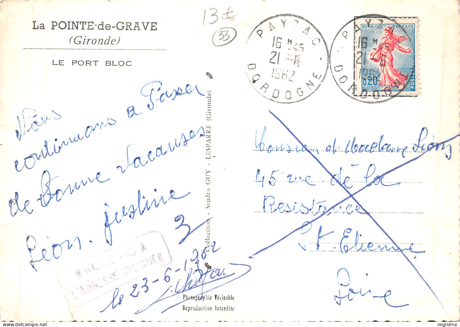 33-LA POINTE DE GRAVE-N°T554-C/0093 - Other & Unclassified