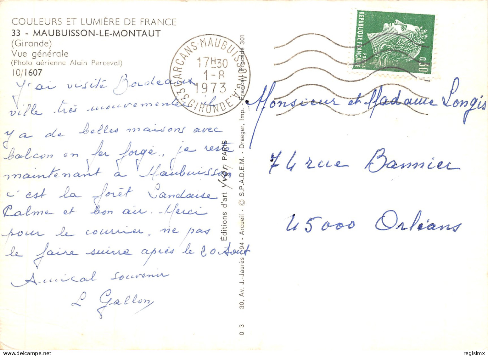 33-MAUBUISSON LE MONTAUT-N°T554-B/0381 - Other & Unclassified
