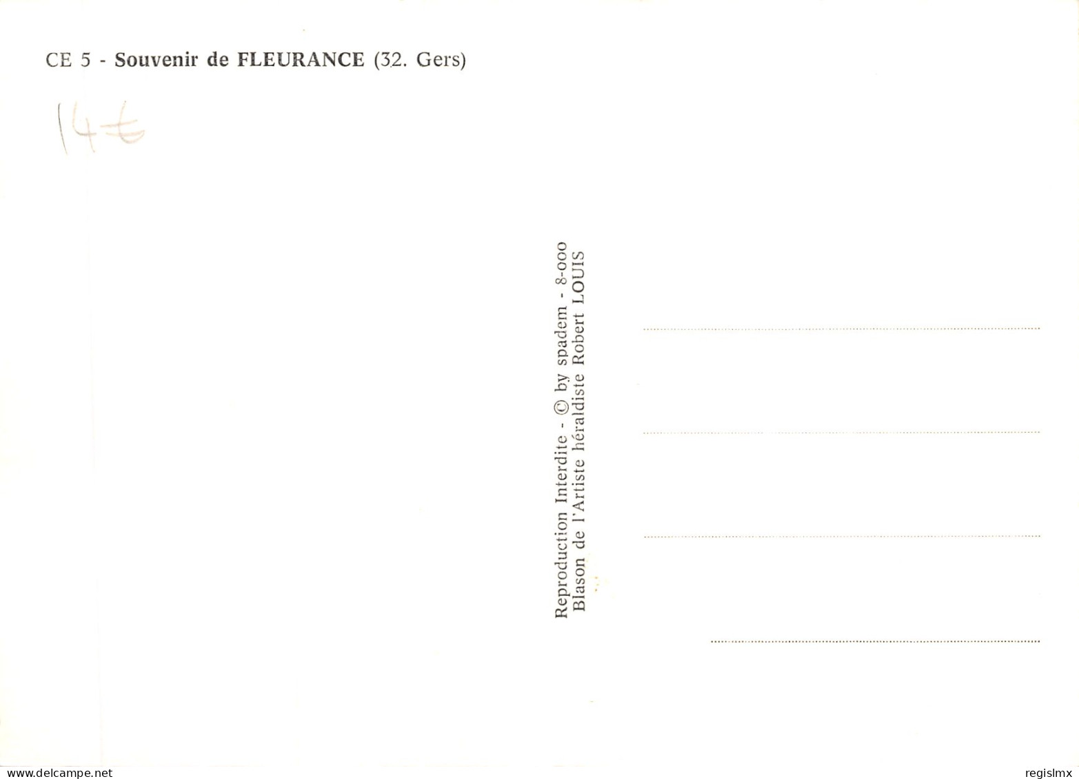32-FLEURANCE-N°T554-B/0345 - Fleurance