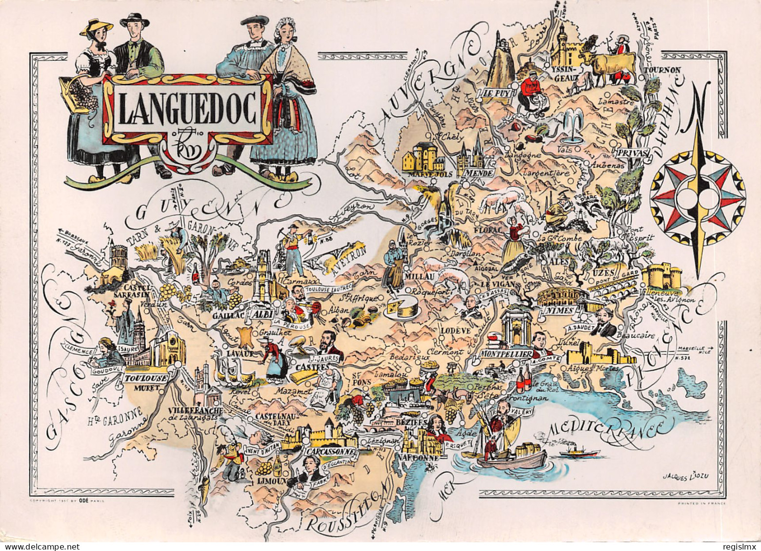 31-PANORAMA DU LANGUEDOC-N°T554-B/0251 - Otros & Sin Clasificación