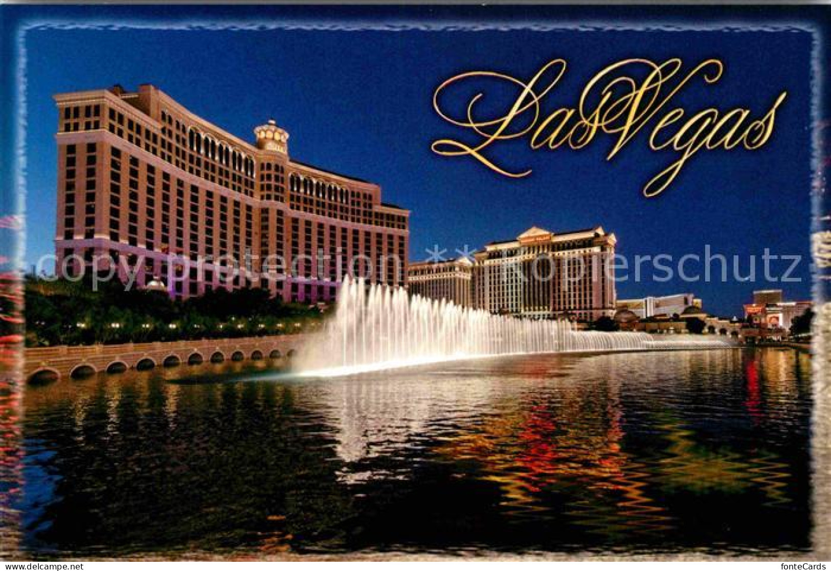 72721808 Las_Vegas_Nevada Hotel Bellagio Wasserfontaenen - Sonstige & Ohne Zuordnung