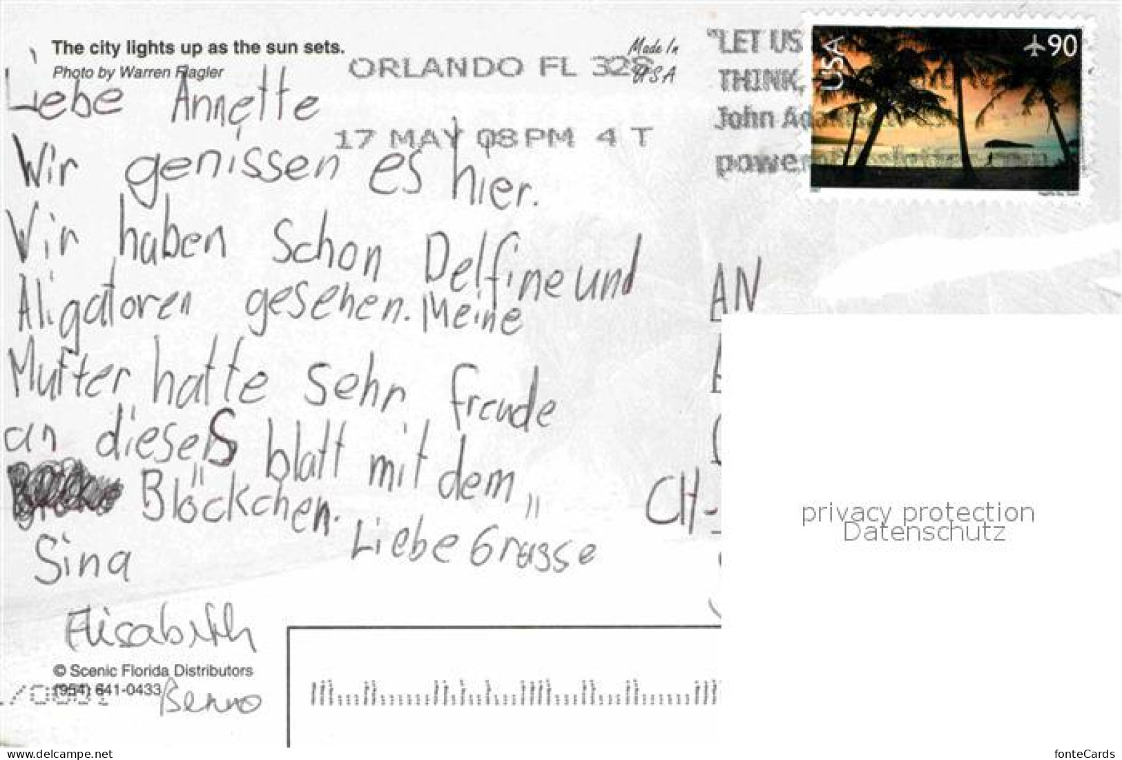 72721756 Miami_Florida City Lights Nacht - Other & Unclassified