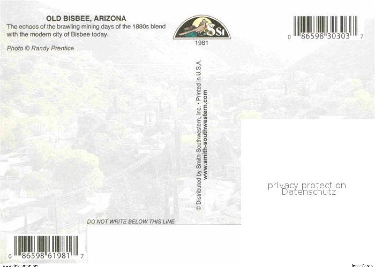 72721727 Bisbee Arizona Panorama Bisbee Arizona - Other & Unclassified