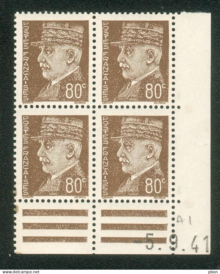 Lot A135 France Coin Daté N°512 Pétain (**) - 1940-1949