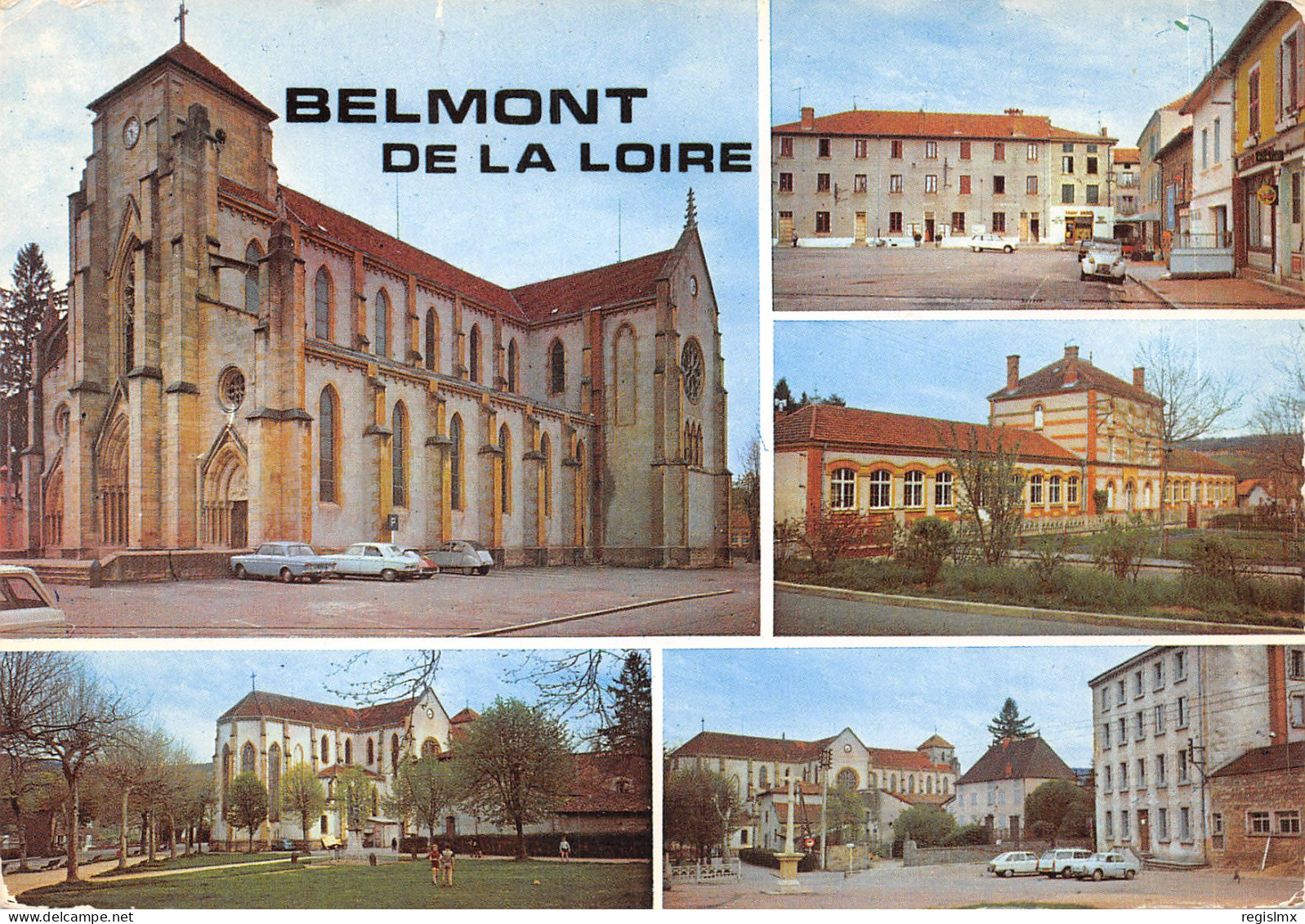 42-BELMONT DE LA LOIRE-N°T556-B/0119 - Belmont De La Loire
