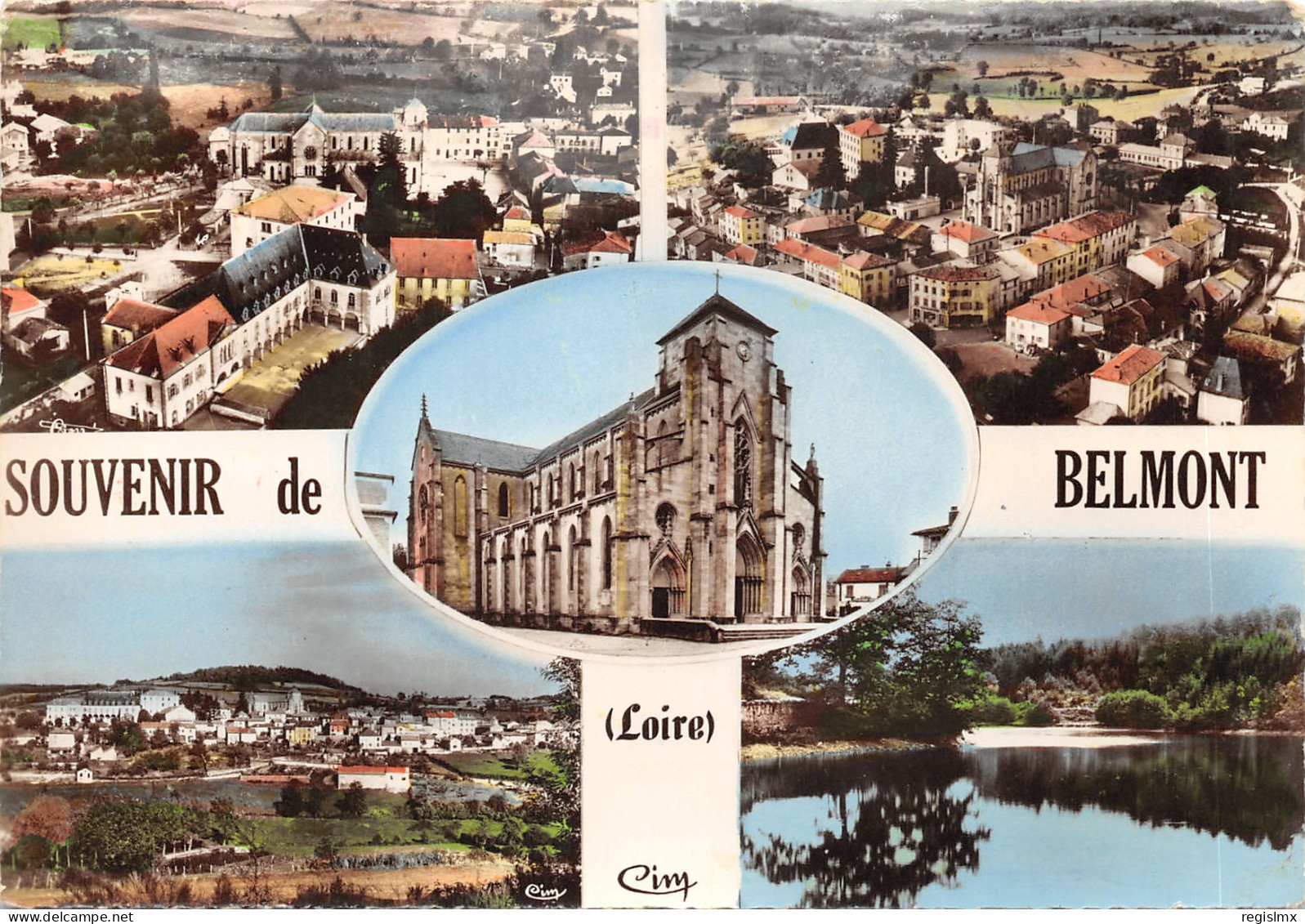 42-BELMONT DE LA LOIRE-N°T556-B/0001 - Belmont De La Loire