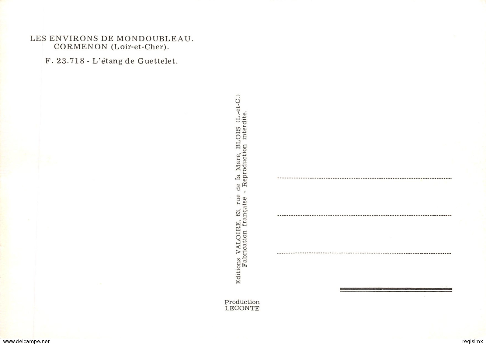 41-CORMENON-N°T556-A/0337 - Otros & Sin Clasificación