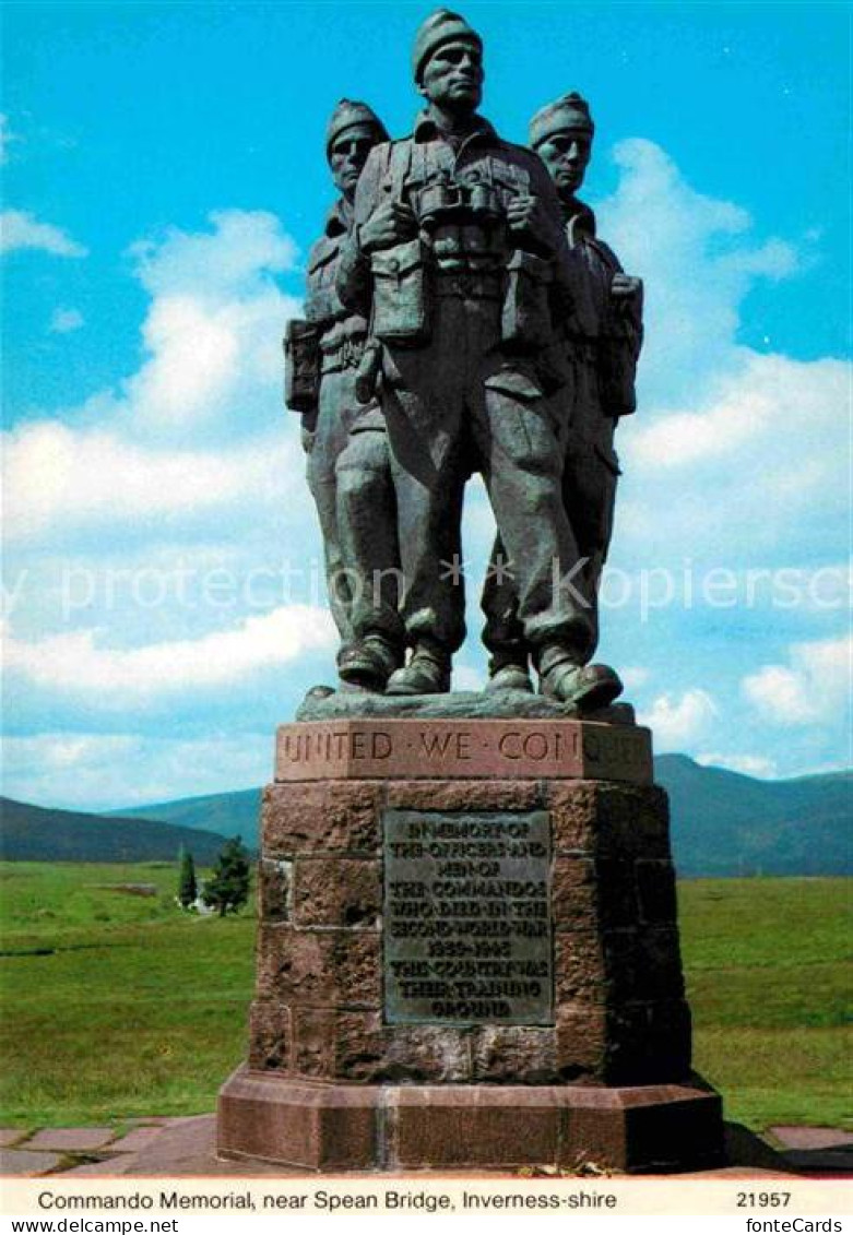 72718382 Spear Bridge Commando Memorial Spear Bridge - Other & Unclassified