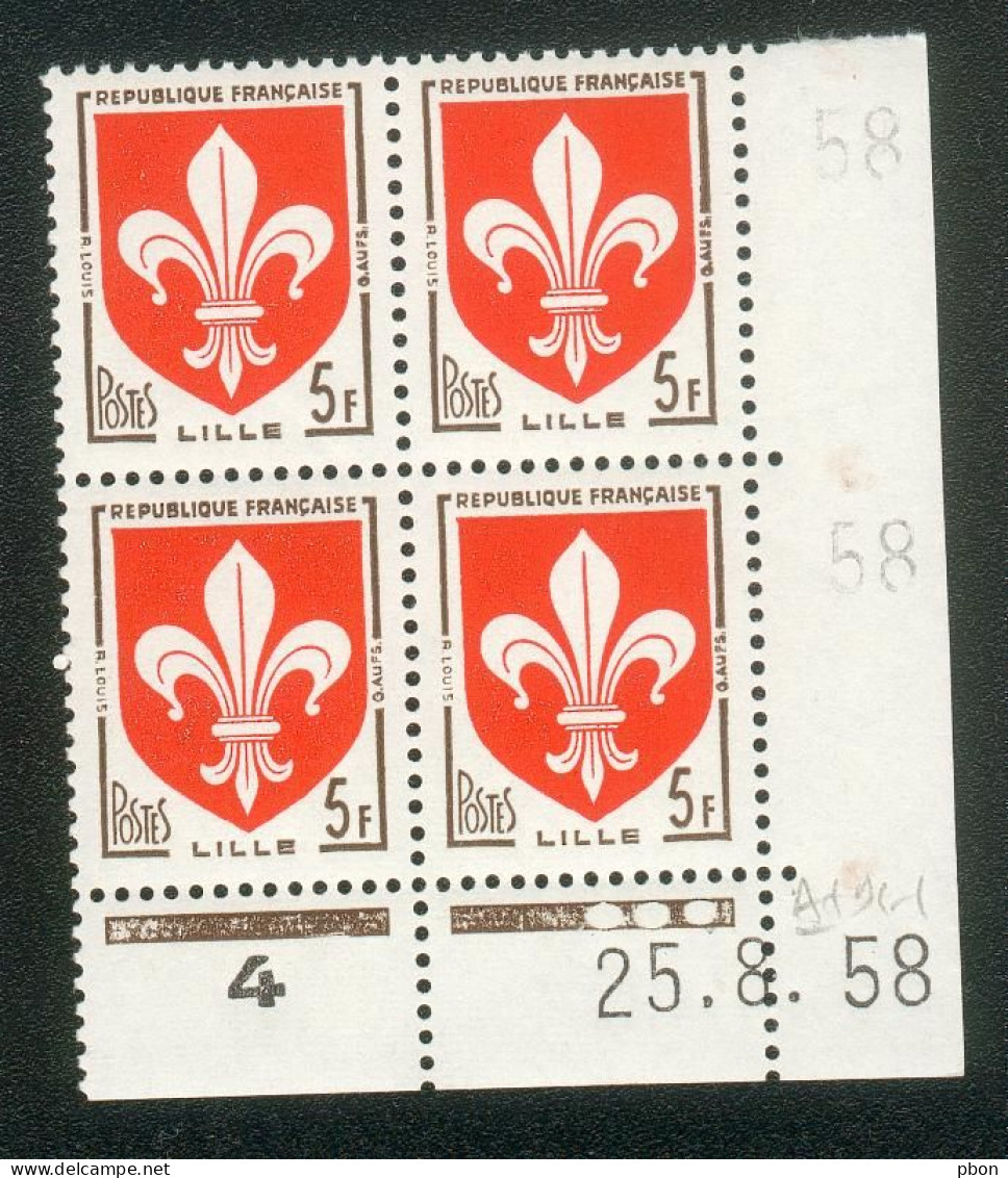 Lot C328 France Coin Daté Blason N°1186 (**) - 1950-1959