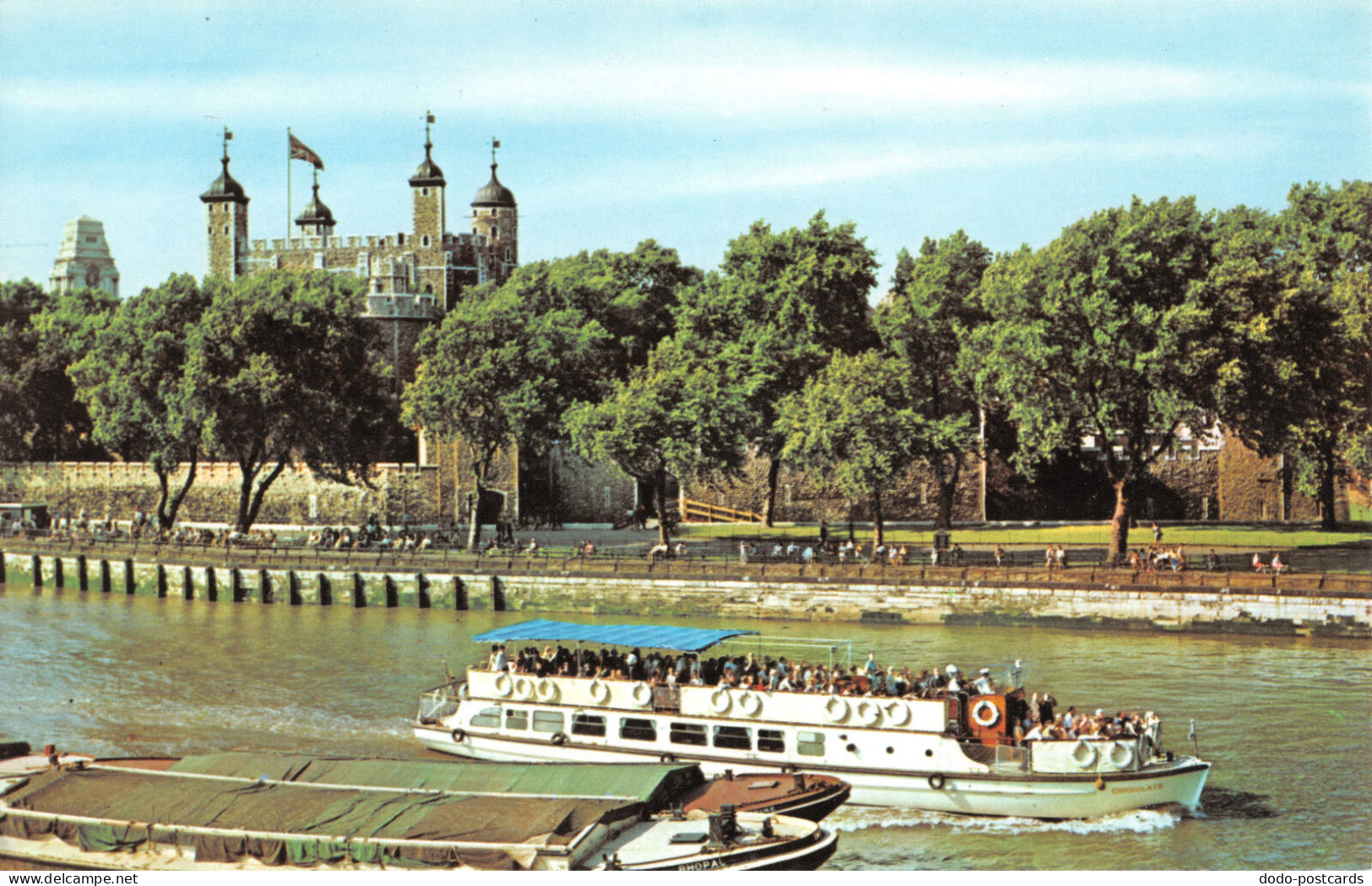 R297167 Tower Of London And River Thames. PT8007 - Altri & Non Classificati