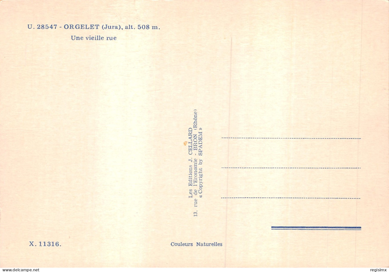 39-ORGELET-N°T556-A/0059 - Orgelet