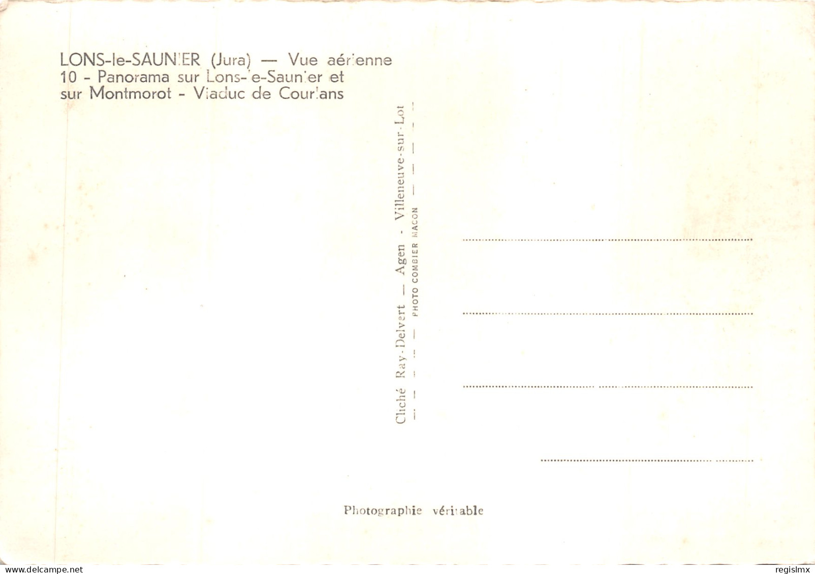 39-LONS LE SAUNIER-VIADUC DE COURLANS-N°T556-A/0055 - Lons Le Saunier