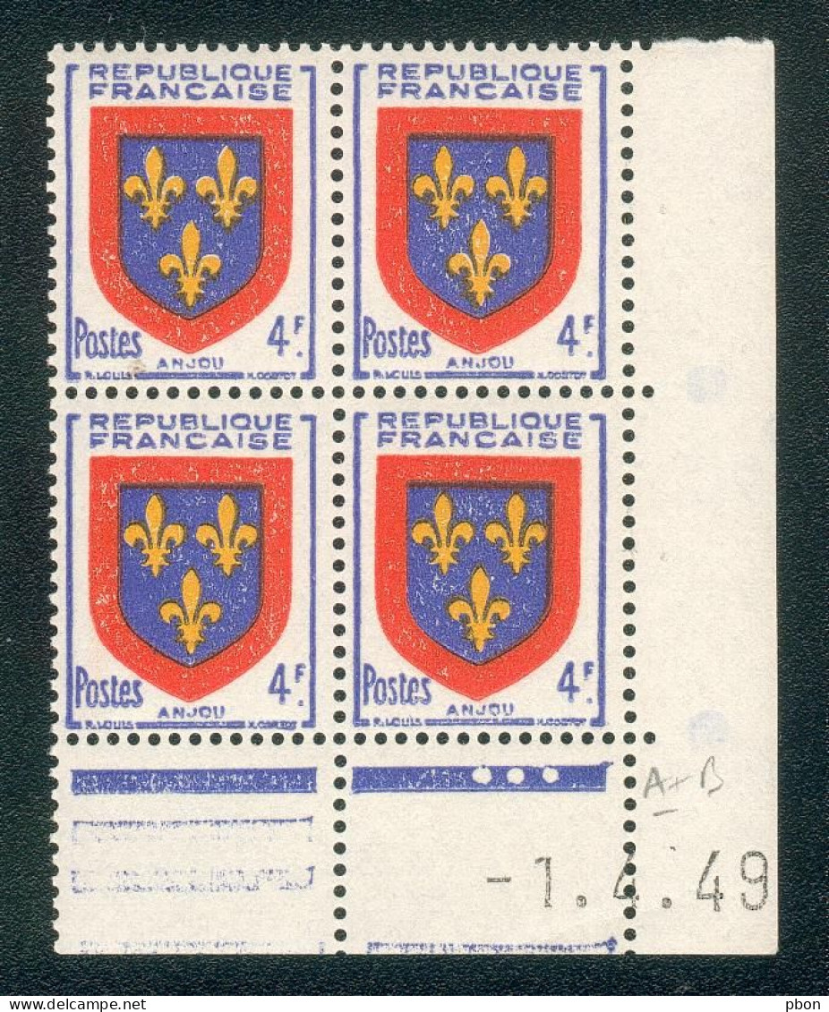 Lot C146 France Coin Daté Blason N°838 (**) - 1940-1949