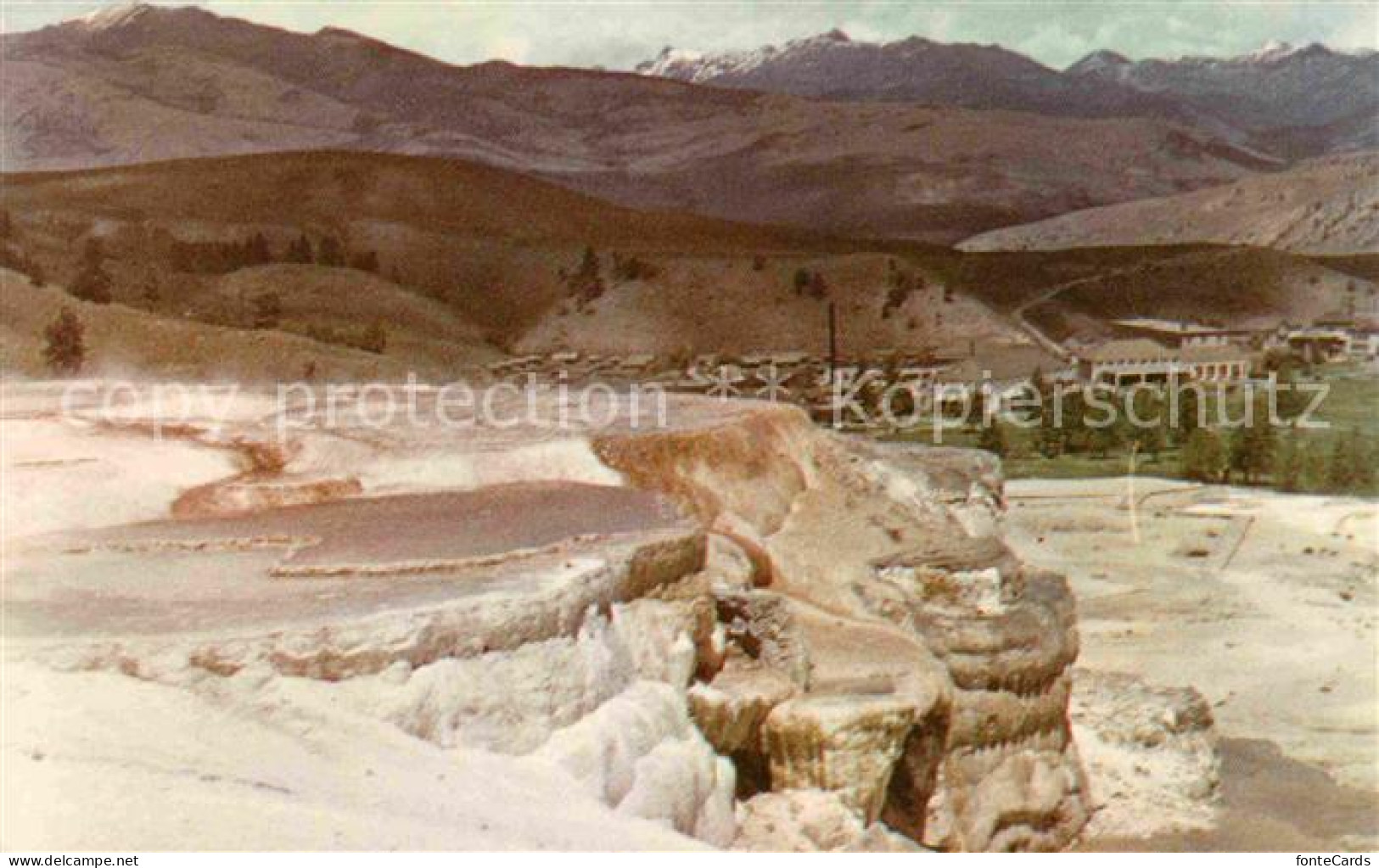 72715880 Yellowstone_National_Park Mommouth Hot Springs - Andere & Zonder Classificatie