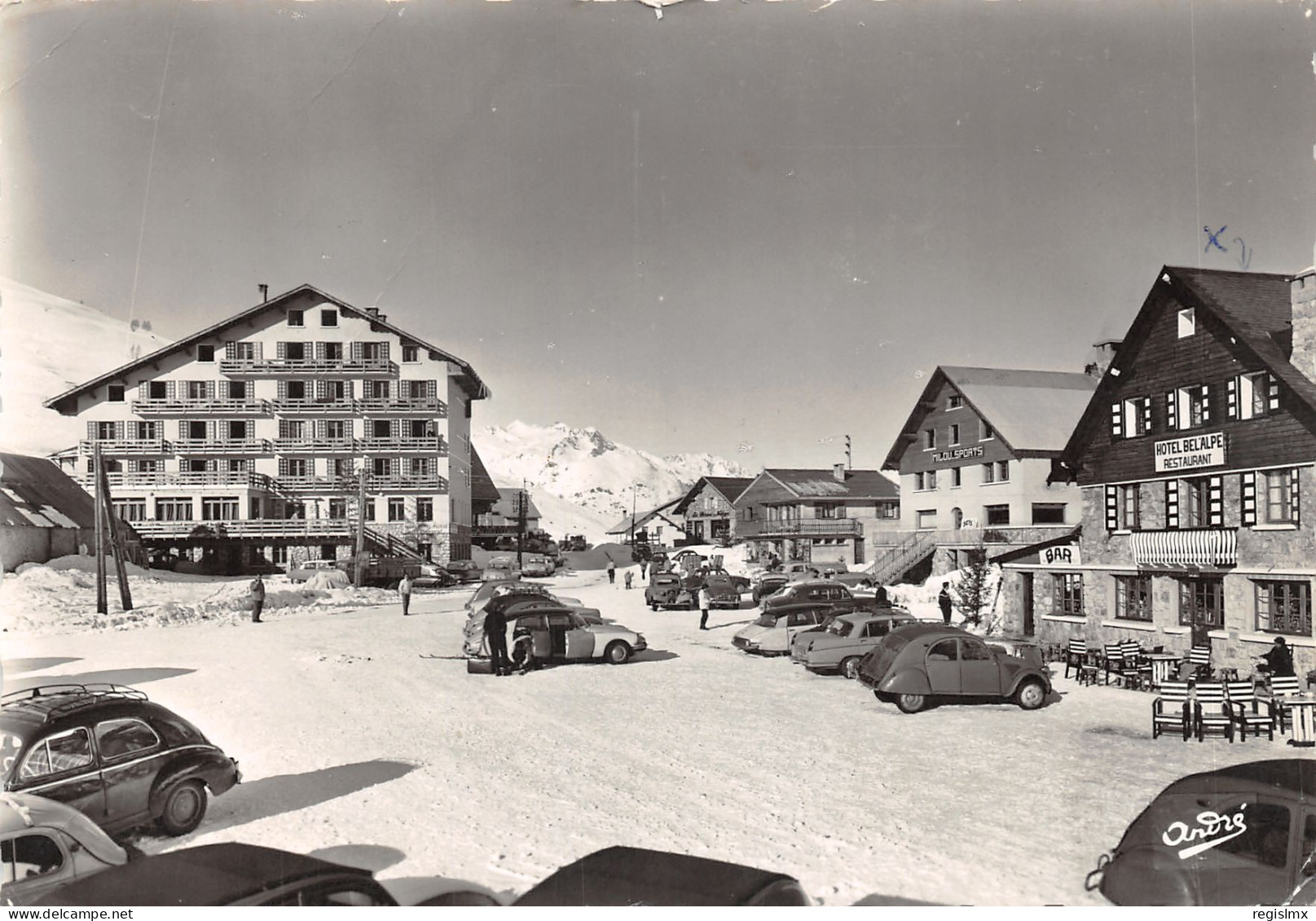 38-LES DEUX ALPES-N°T555-D/0237 - Autres & Non Classés