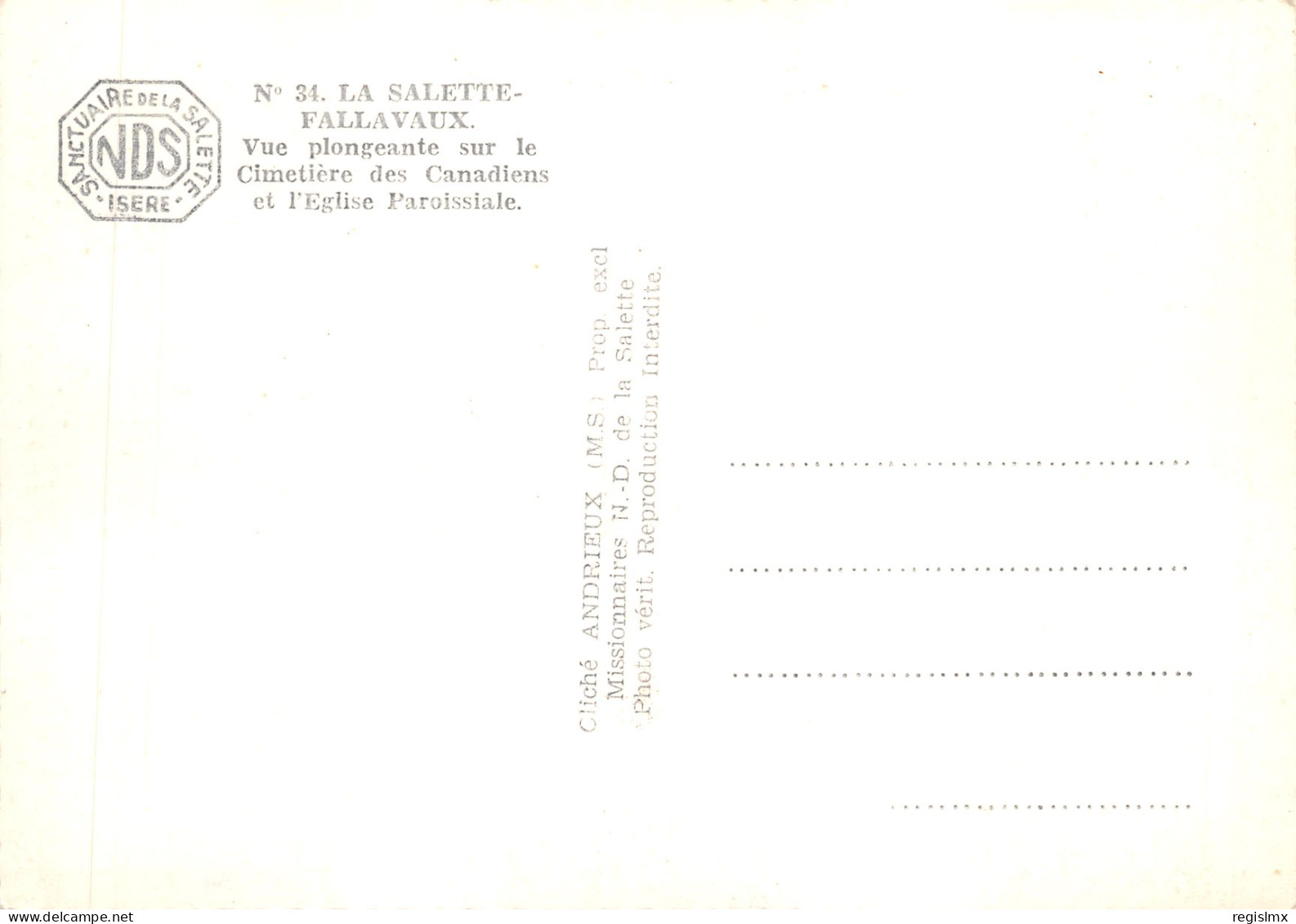 38-LA SALETTE-FALLAVAUX-N°T555-D/0205 - La Salette