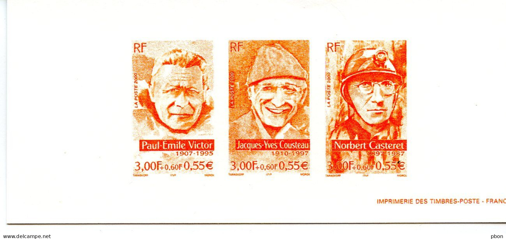 Lot Z814 Epreuve France N°3345/3347 - Artist Proofs