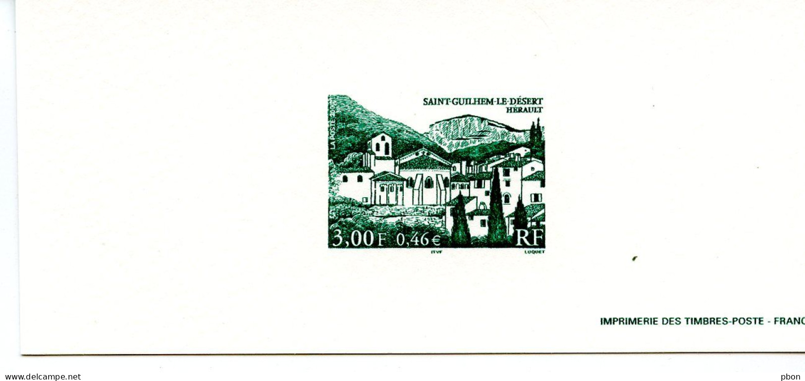 Lot Z792 Epreuve France N°3310 - Künstlerentwürfe