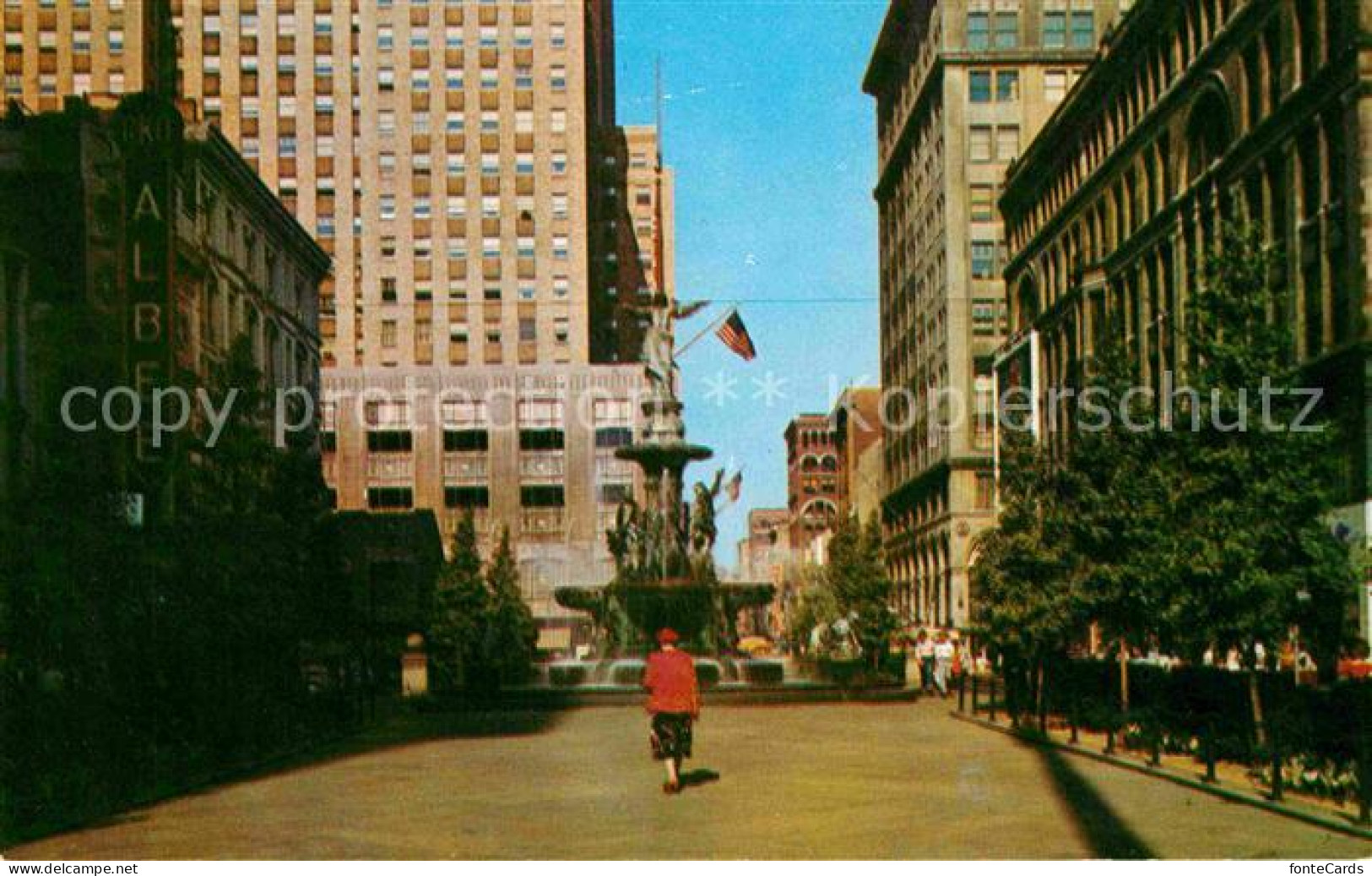 72715858 Cincinnati Ohio Fountain Square Cincinnati - Sonstige & Ohne Zuordnung