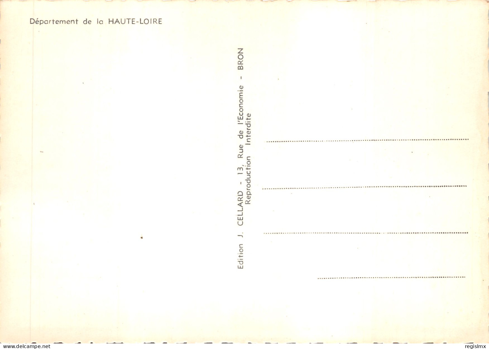 43-PANORAMA DE HAUTE LOIRE-N°T556-D/0157 - Andere & Zonder Classificatie