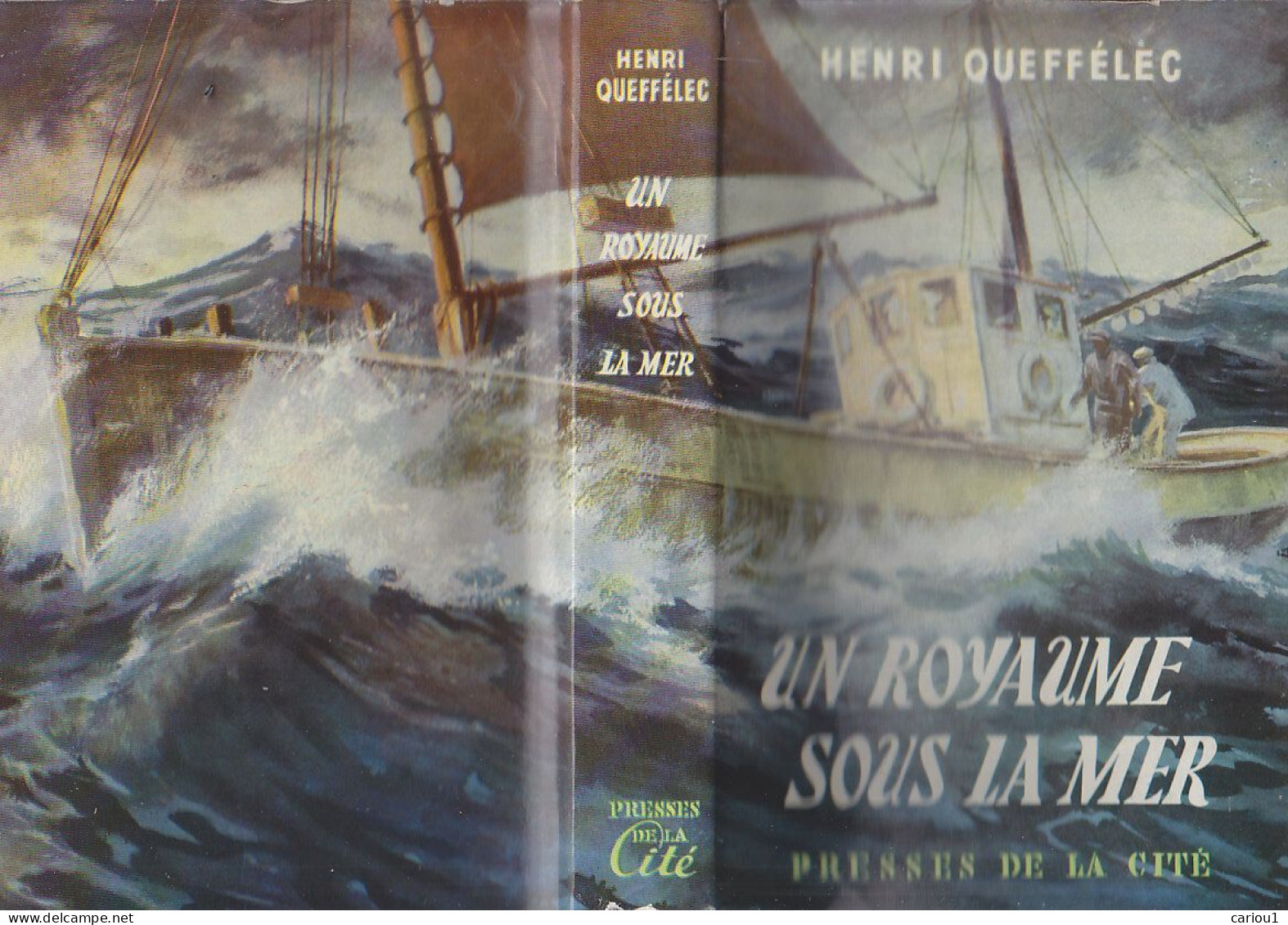 C1 MER Queffelec UN ROYAUME SOUS MER Douarnenez MER CELTIQUE PECHE Port Inclus - Andere & Zonder Classificatie