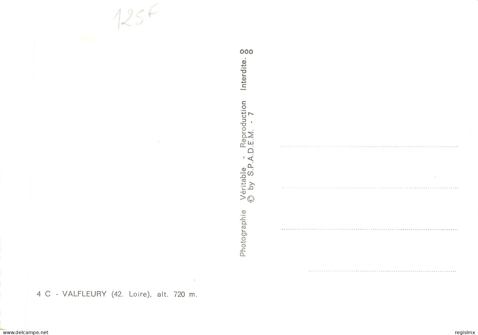 42-VALFLEURY-N°T556-C/0217 - Other & Unclassified