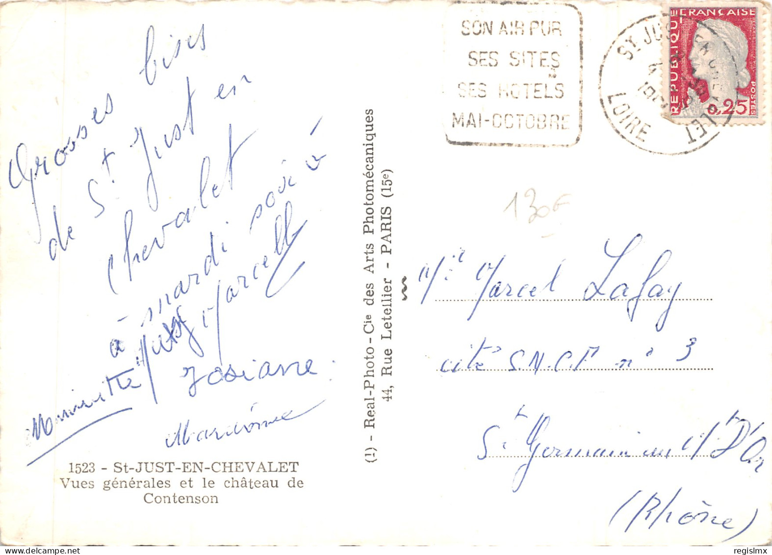 42-SAINT JUST EN CHEVALET-N°T556-C/0115 - Other & Unclassified