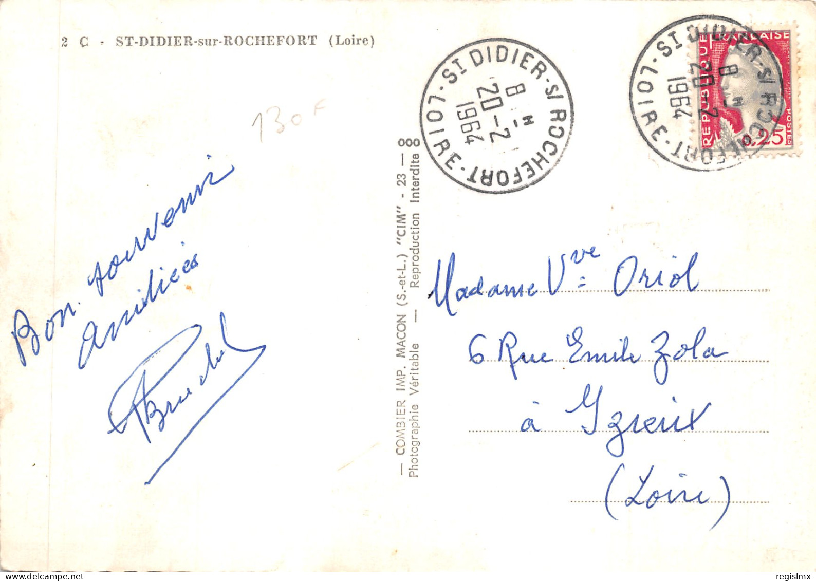 42-SAINT DIDIER SUR ROCHEFORT-N°T556-C/0075 - Andere & Zonder Classificatie