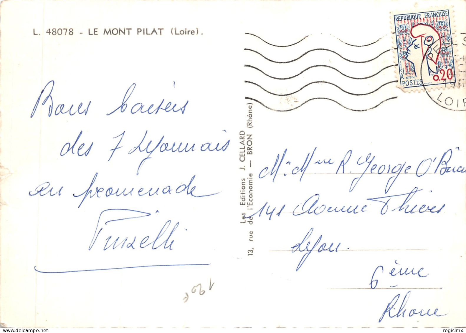 42-LE MONT PILAT-N°T556-B/0355 - Other & Unclassified