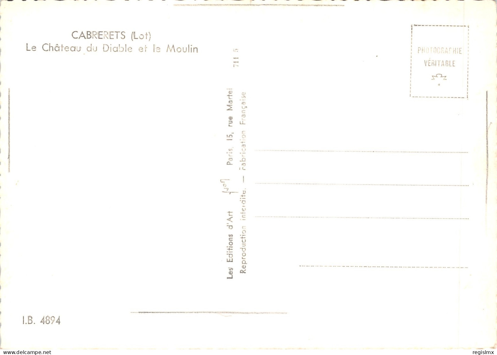 46-CABRERETS-N°T557-C/0257 - Altri & Non Classificati