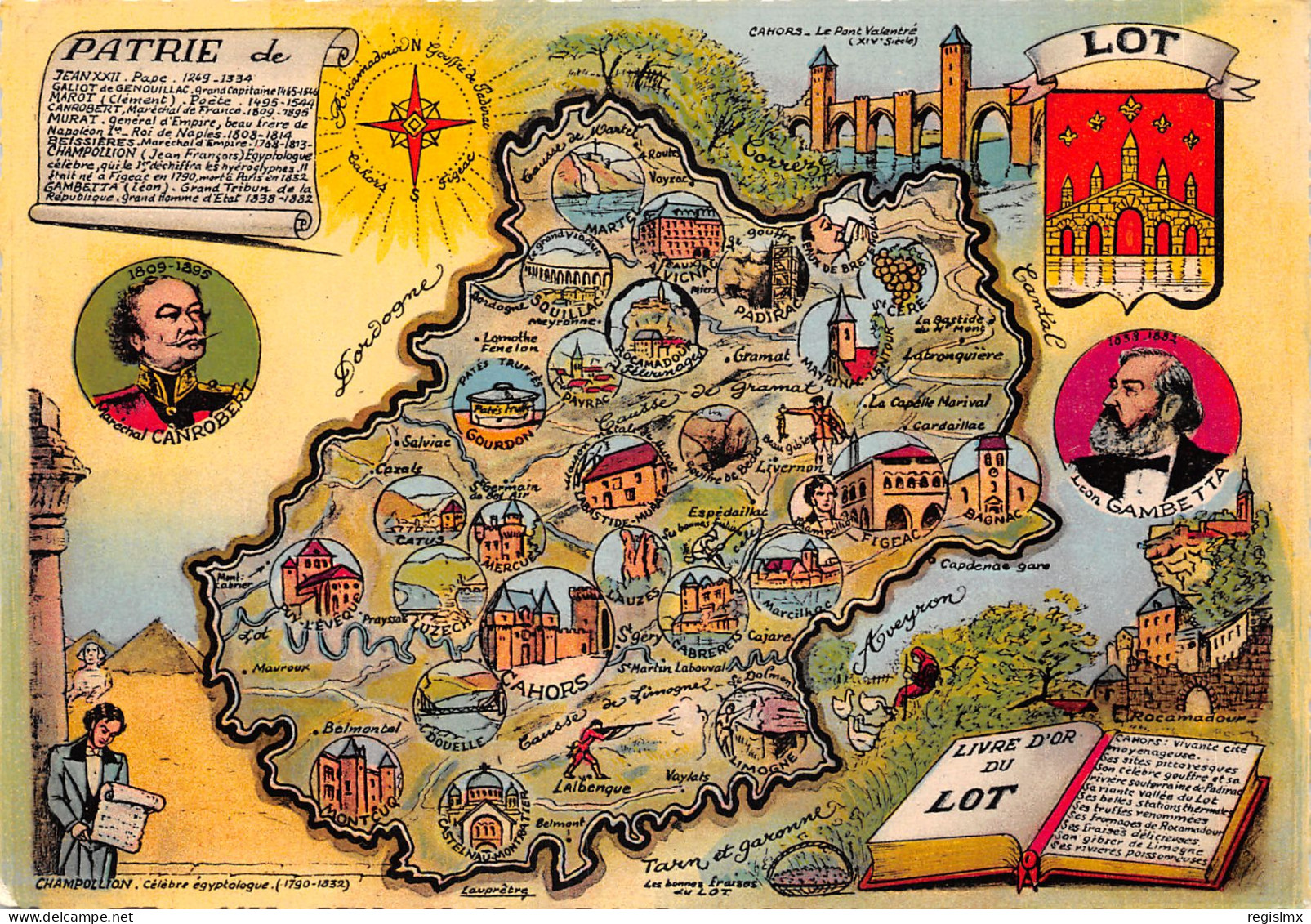 46-PANORAMA DU LOT-N°T557-C/0237 - Altri & Non Classificati