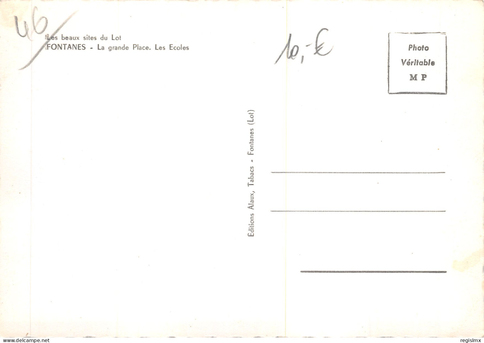 46-FONTANES-N°T557-C/0197 - Other & Unclassified