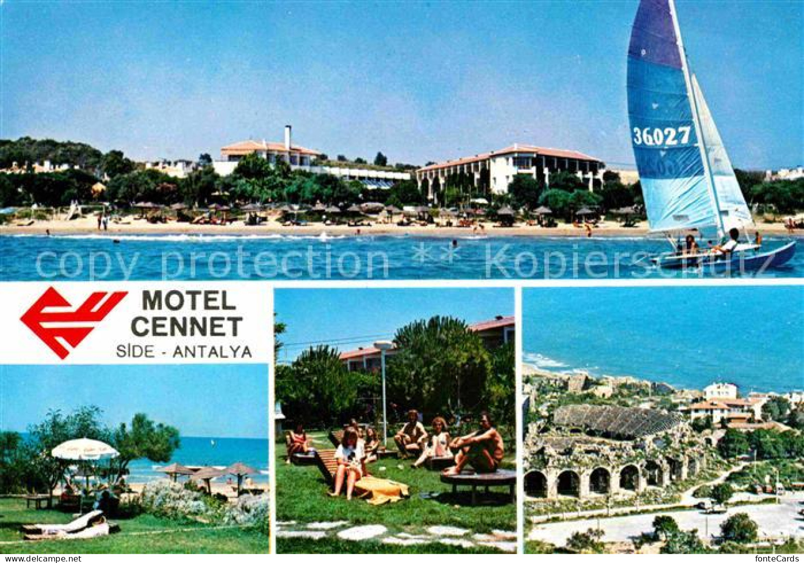 72713213 Side Antalya Motel Cennet Segeln Strand Side Antalya - Turkey