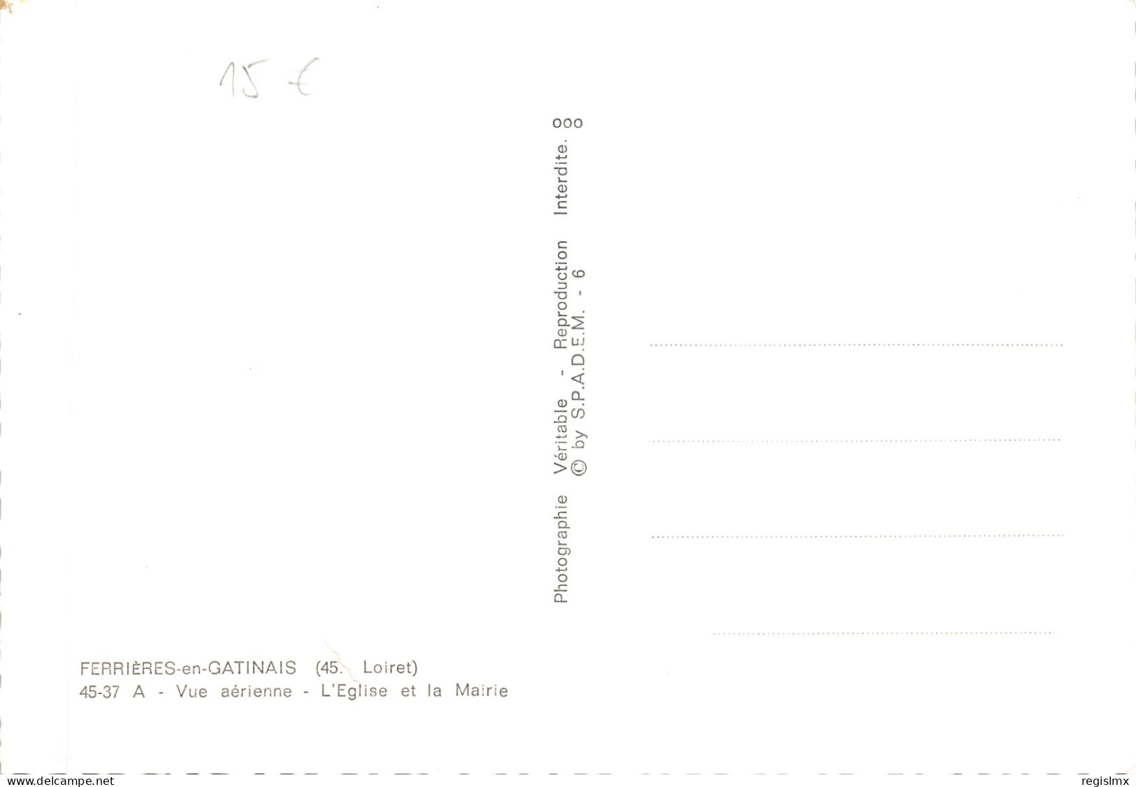 45-FERRIERES EN GATINAIS-N°T557-C/0177 - Andere & Zonder Classificatie