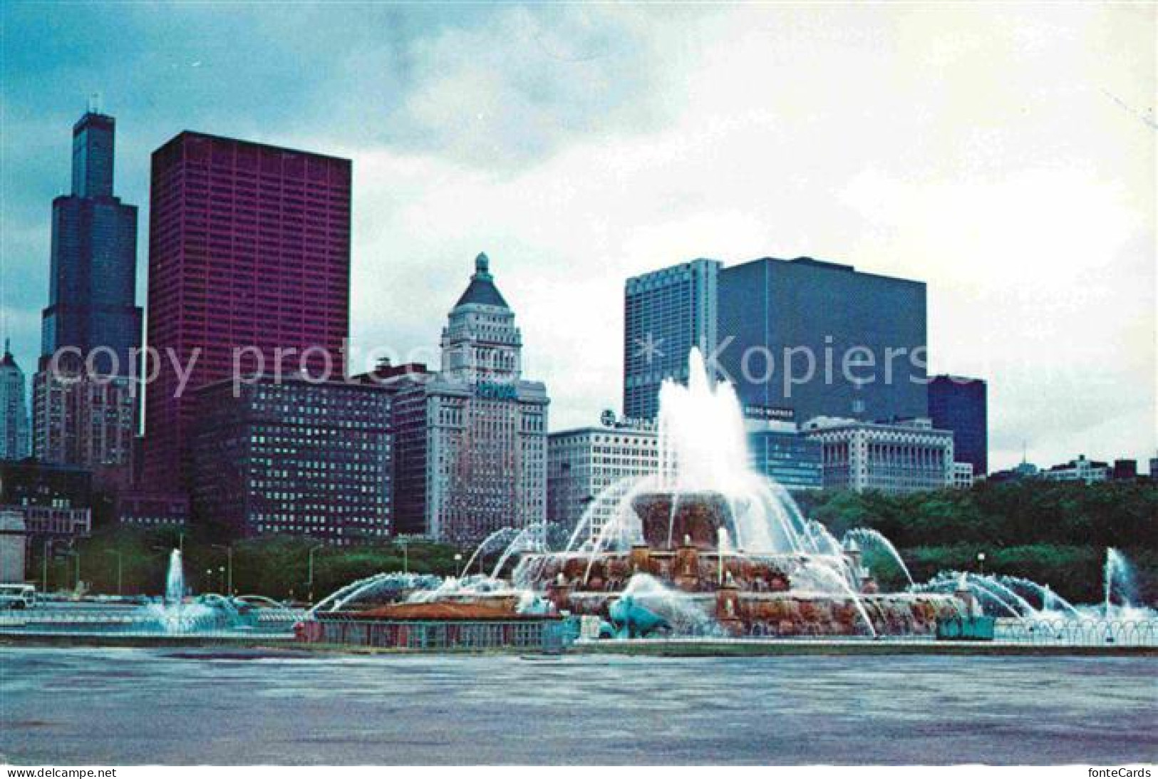 72712920 Chicago_Illinois Buckingham Fountain - Andere & Zonder Classificatie