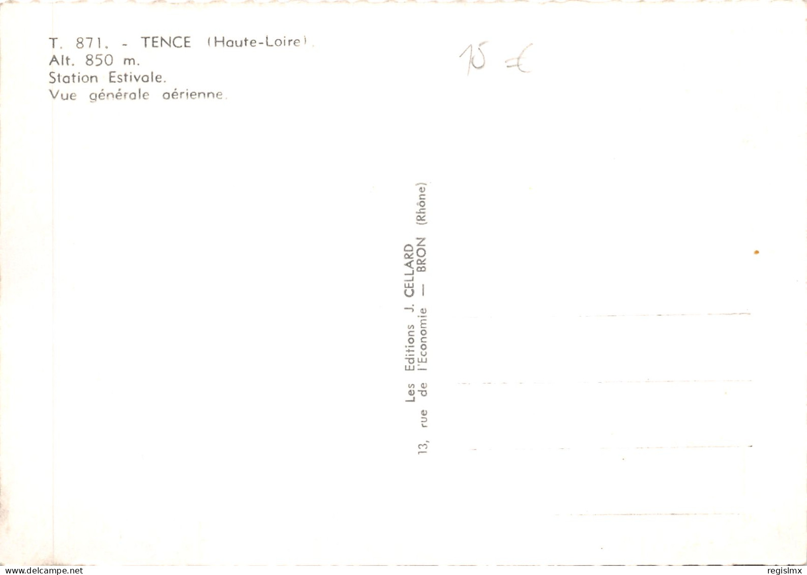 43-TENCE-N°T557-A/0281 - Other & Unclassified