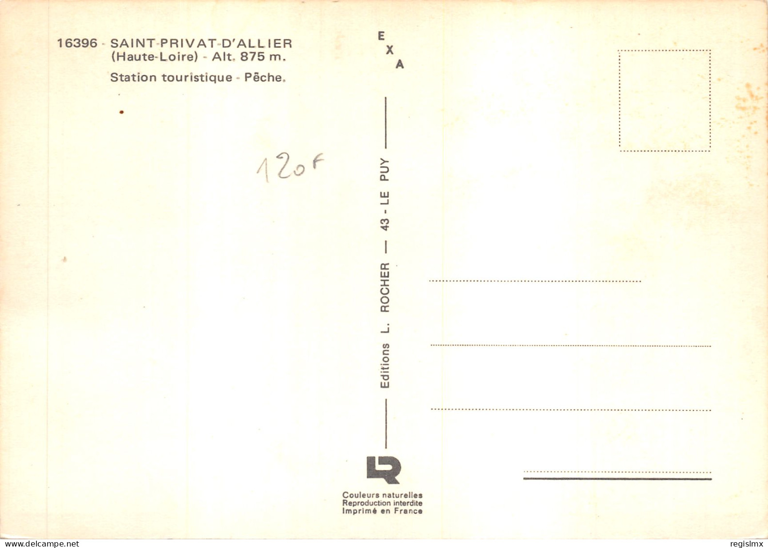 43-SAINT PRIVAT D ALLIER-N°T557-A/0159 - Other & Unclassified