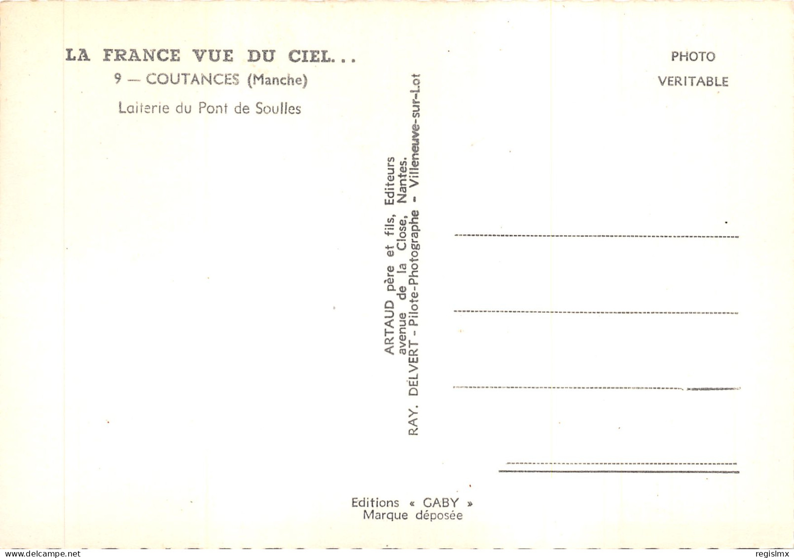 50-COUTANCES-LAITERIE DU PONT DE SOULLES-N°T558-B/0079 - Coutances