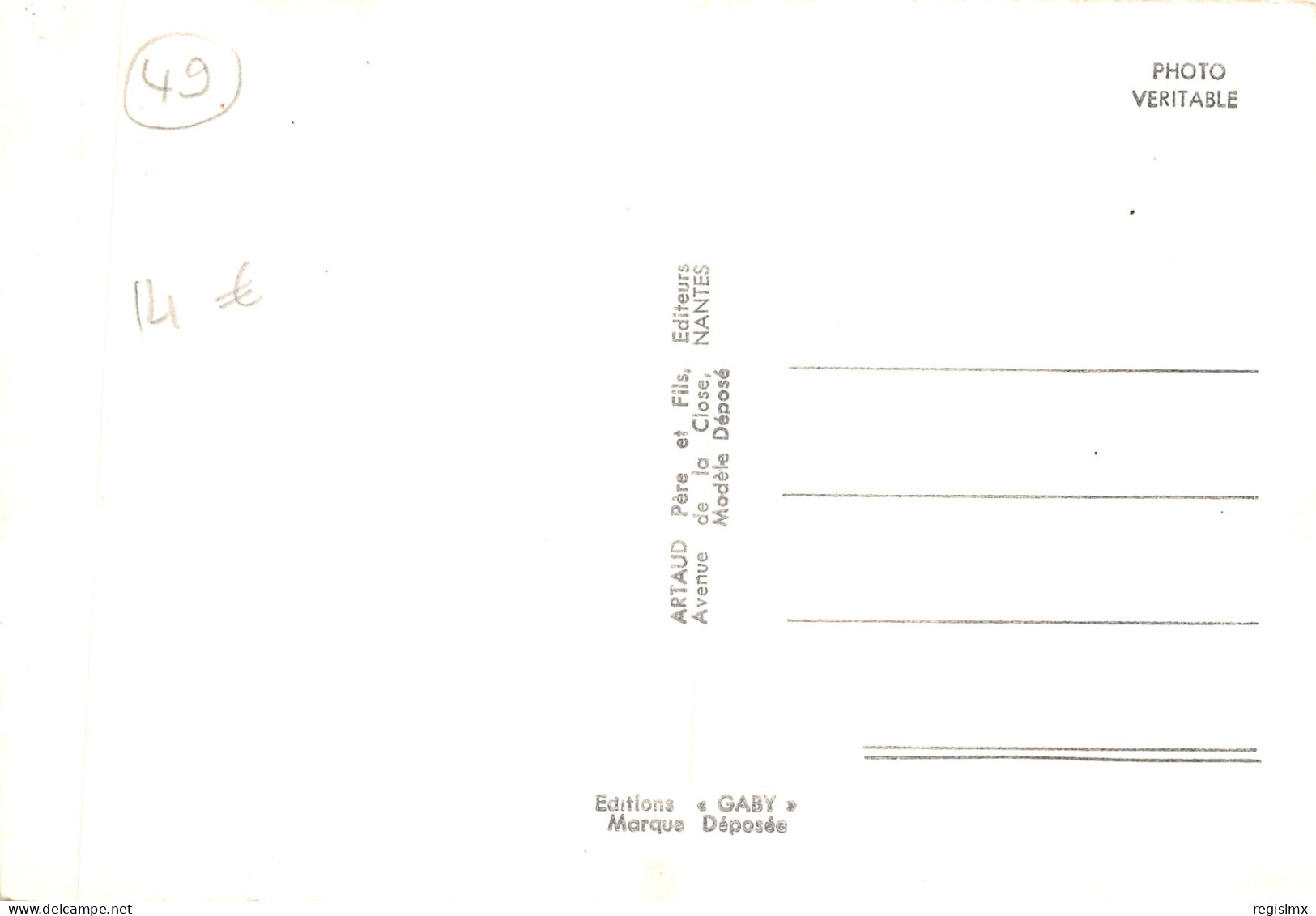 49-MONTSOREAU-N°T558-A/0289 - Other & Unclassified