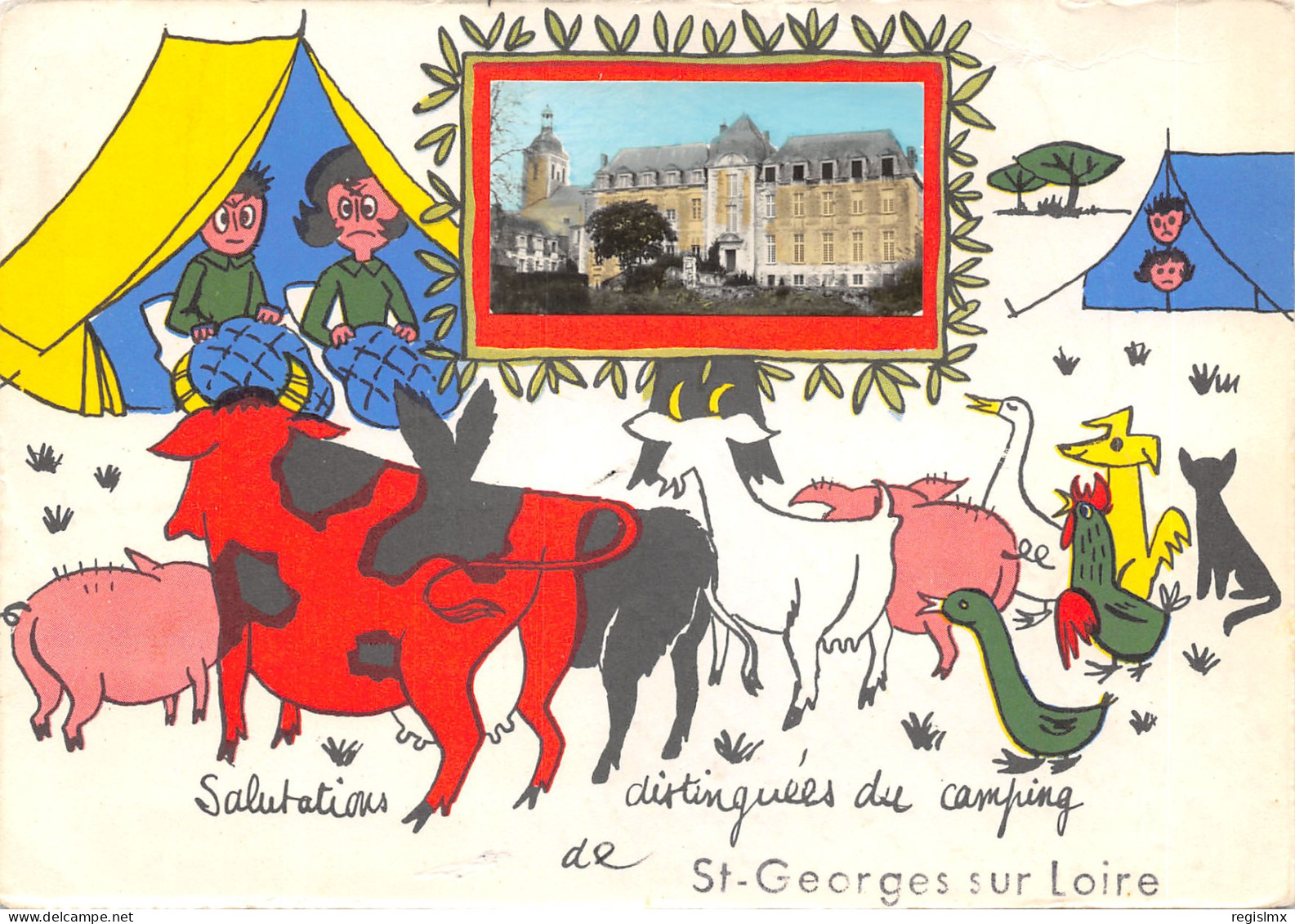 49-SAINT GEORGES SUR LOIRE-N°T558-A/0167 - Saint Georges Sur Loire