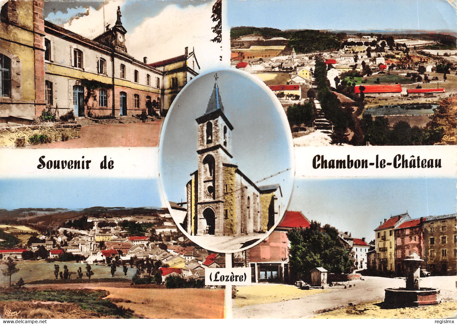 48-CHAMBON LE CHÂTEAU-N°T558-A/0007 - Other & Unclassified