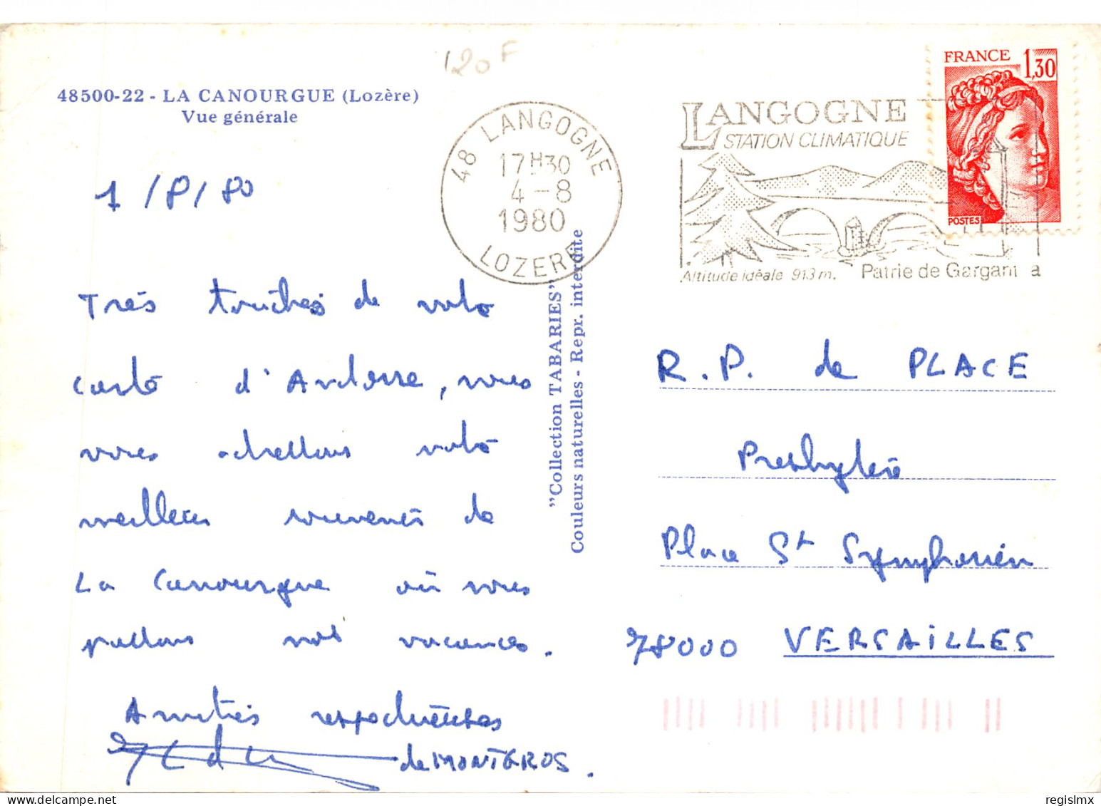 48-LA CANOURGUE-N°T557-D/0353 - Andere & Zonder Classificatie