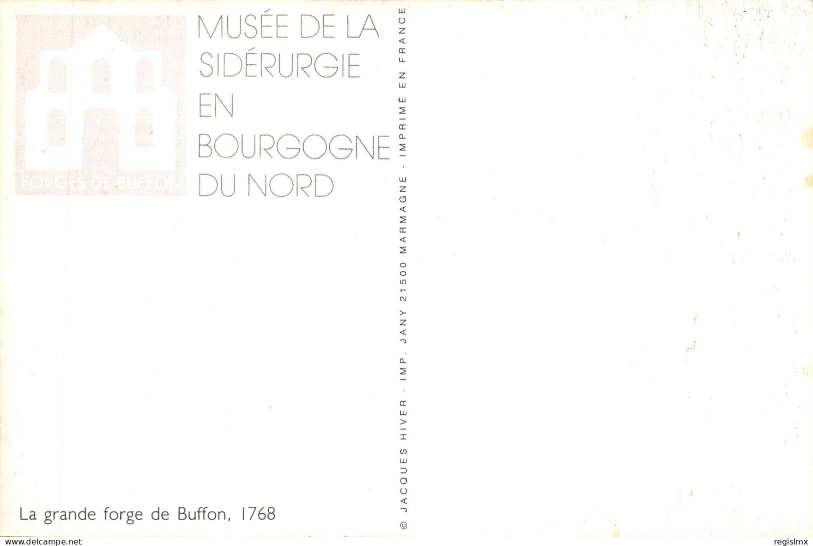 59-BUFFON-LA GRANDE FORGE-N°T558-D/0355 - Sonstige & Ohne Zuordnung