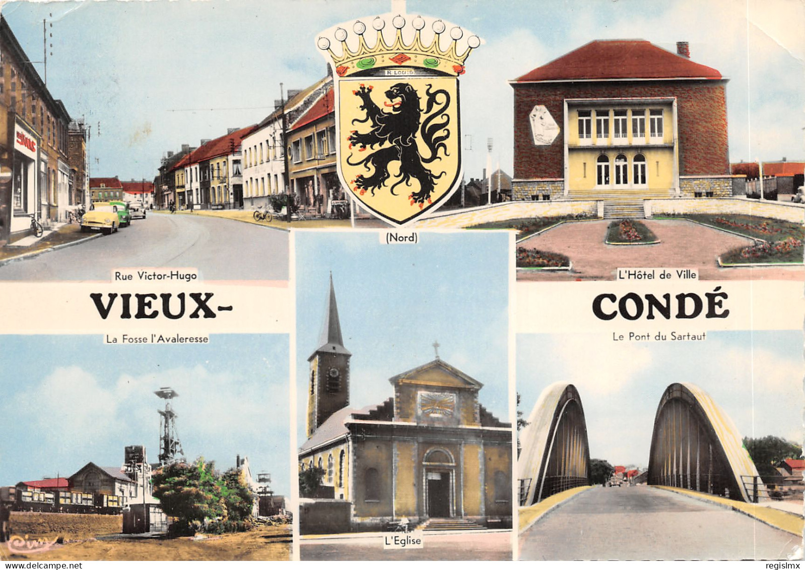 59-VIEUX CONDE-N°T558-D/0351 - Vieux Conde