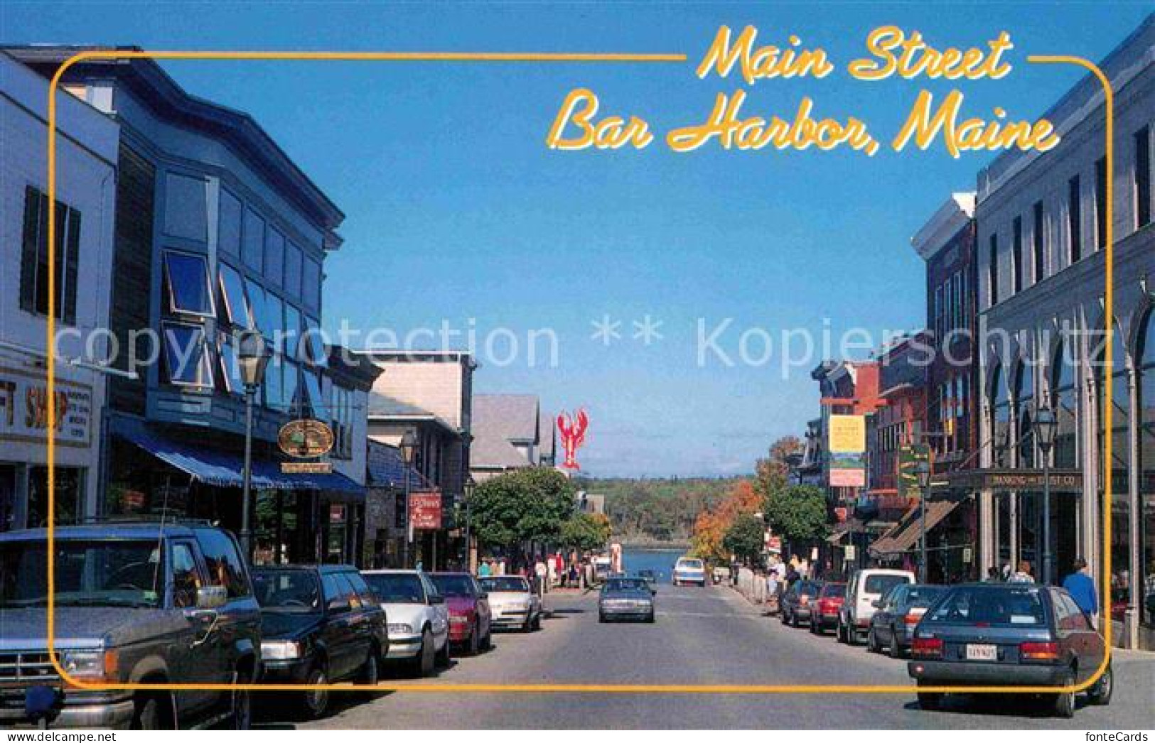 72708442 Bar_Harbor Main Street - Other & Unclassified
