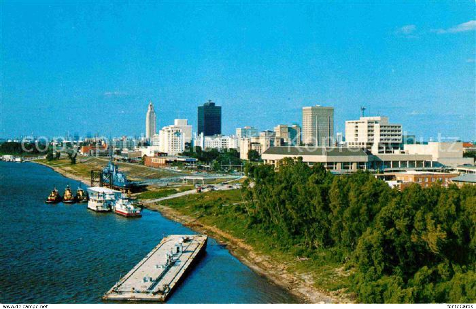 72708437 Baton_Rouge Skyline - Andere & Zonder Classificatie