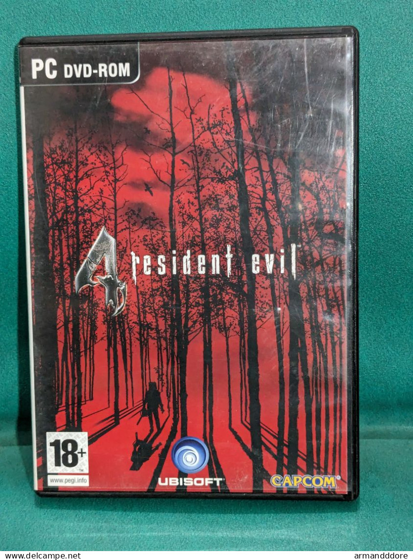 Jeu PC Dvd Rom Resident Evil 4 Ubisoft Capcom FR / NL Complet Bon Etat (voir Photos) Fonctionne Parfaitement Complet : D - PC-Games