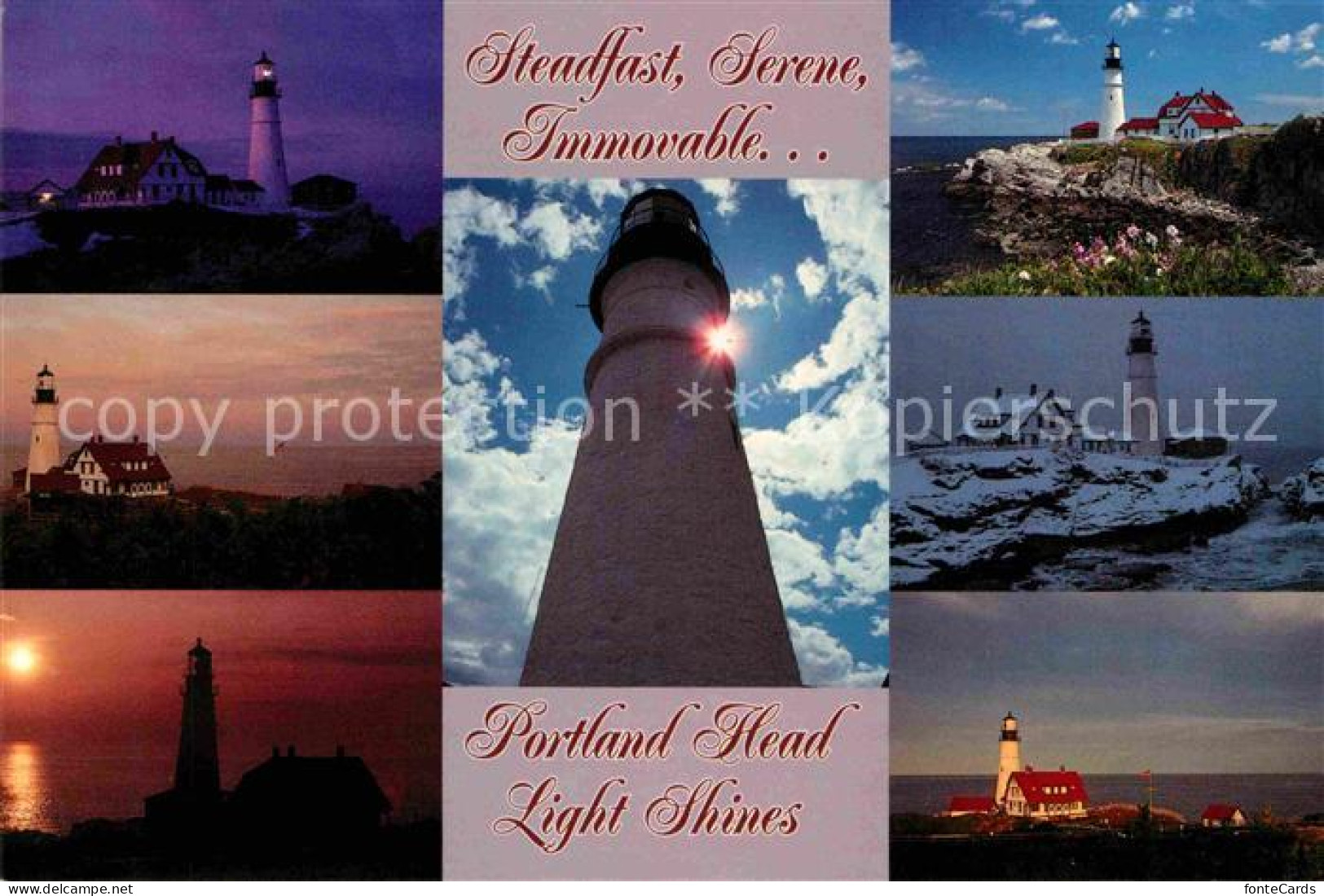 72708423 Portland_Maine Leuchtturm Cape Elizabeth - Autres & Non Classés