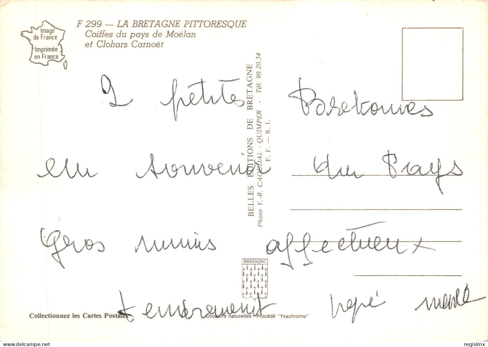 56-FOLKLORE BRETON-COIFFURE-N°T558-C/0049 - Other & Unclassified