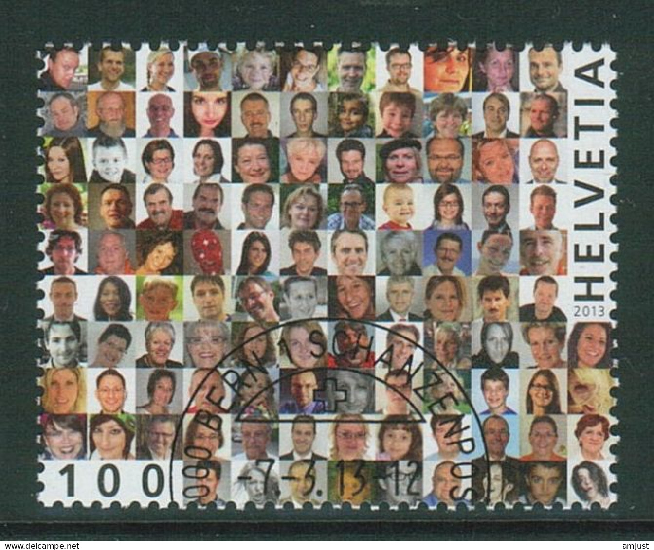 Suisse /Schweiz/Svizzera // 2013 // Visages Suisses Oblitéré No. 1451 - Used Stamps